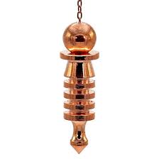 Péndulo egipcio "isis" de bronce - Radiestesia y sanación